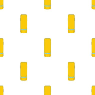 Sarı okul bustop görünümü desensiz vektör