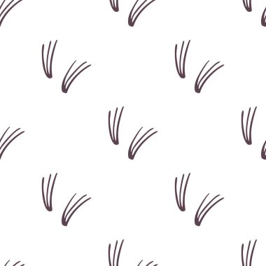 Sahte kirpiklerin deseni pürüzsüz vektör