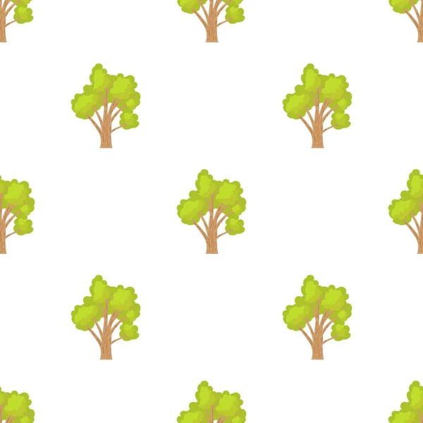 Πράσινο μοτίβο δένδρου απρόσκοπτη διάνυσμα — Διανυσματικό Αρχείο