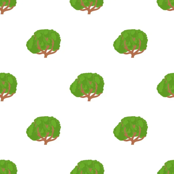 绿色大树型无缝病媒 — 图库矢量图片