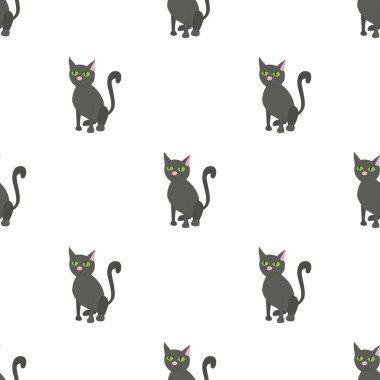 Siyah şapka desenli kusursuz vektör