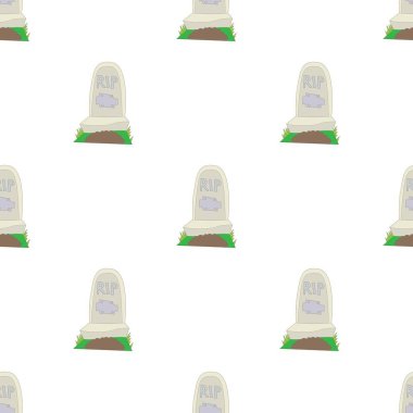 RIP desenli, pürüzsüz vektörlü mezar taşı