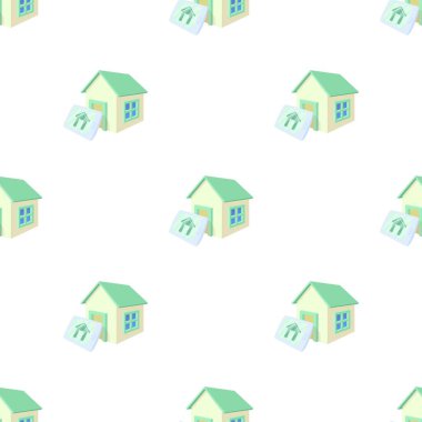 Akıllı ev model sorunsuz vektör