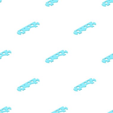 Döngü anahtarı desensiz vektör