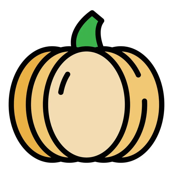 ( 영어 ) Agriculture pumpkin icon color outline vector — 스톡 벡터