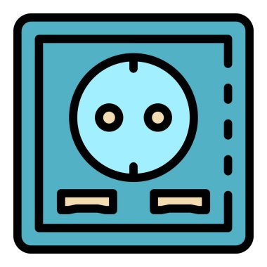 Elektrik prizi açık, taslak biçimi