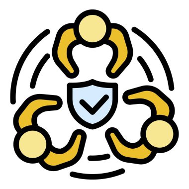 Irkçılık Birliği simgesi renk ana hatlarını durdur