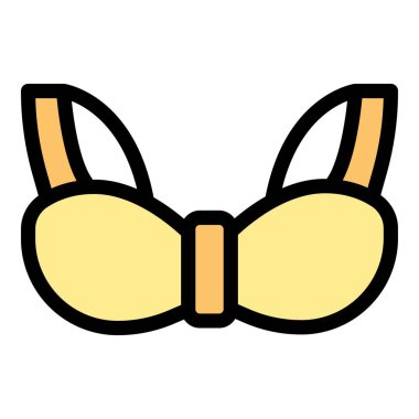 Sütyen simgesi renk ana hatlarını destekle