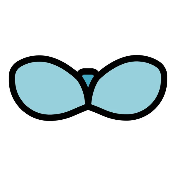 Stick on bra icono color contorno vector — Vector de stock