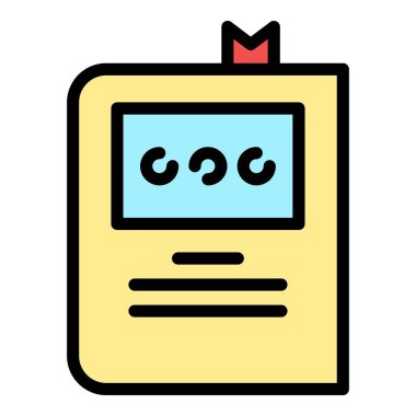 Radyo simgesi rengi dış hat vektörü