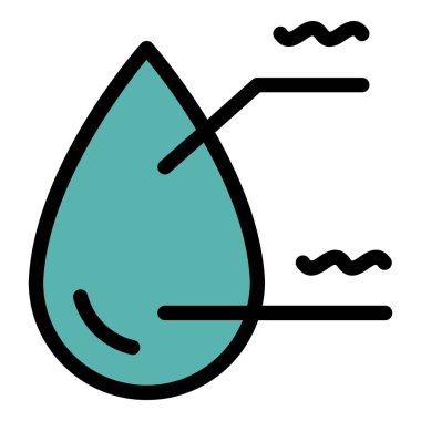 Dipnotlar simgesi renk özet vektörü ile bırak