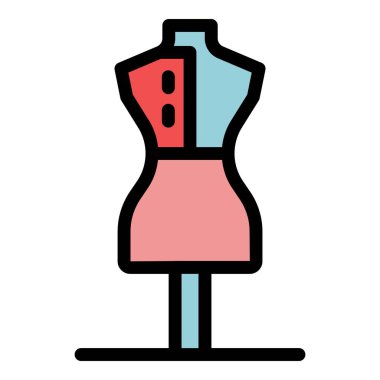 Üretim simgesi renk özet vektörünü giydir