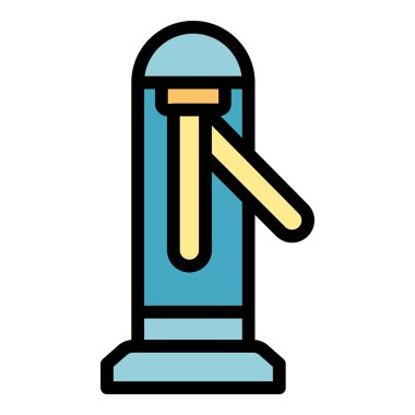 Turnike simgesi renk ana hatlarına eriş