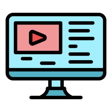 Ofis simgesi renk ana hatlarını izle