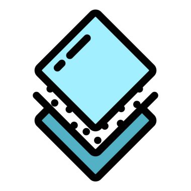 Madde simgesi renk özümseniyor