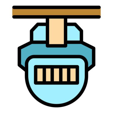 Su pompası renk taslak vektörü