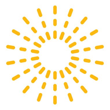 Havai fişek mevsimsel simge renk ana hatları vektörü