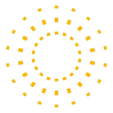 Havai fişek gökyüzü simgesi renk ana hatları vektörü