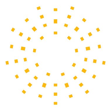 Havai fişek karnaval simgesi renk ana hatları vektörü