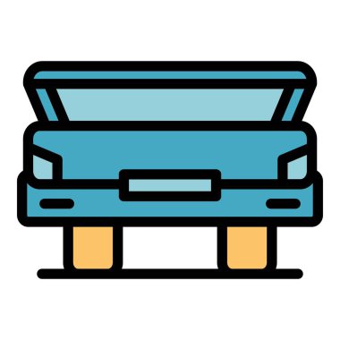 Araç gövdesi simgesi renk ana hatlarını aç