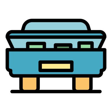 Araç açılış simgesi renk ana hatlarını aç