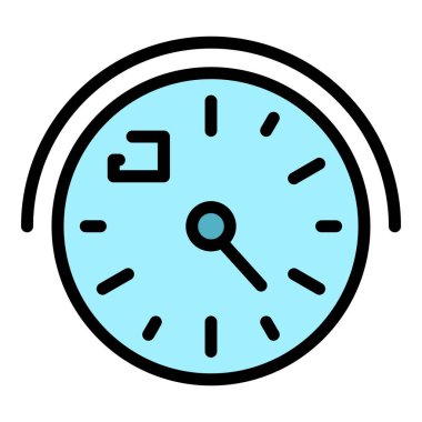 Araç gösterge paneli renk çizelgesi vektörü