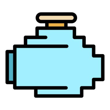 Motor gösterge paneli renk çizelgesi vektörünü kontrol et