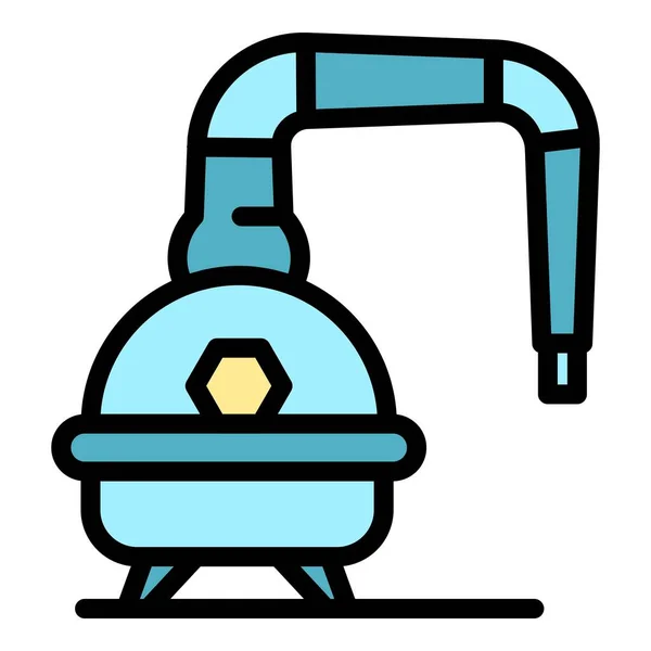 Bourbon equipment icon color outline vector — 스톡 벡터