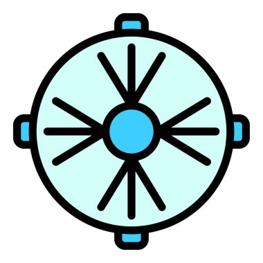 Kanalizasyon simgesi renk ana hatlarını boşalt