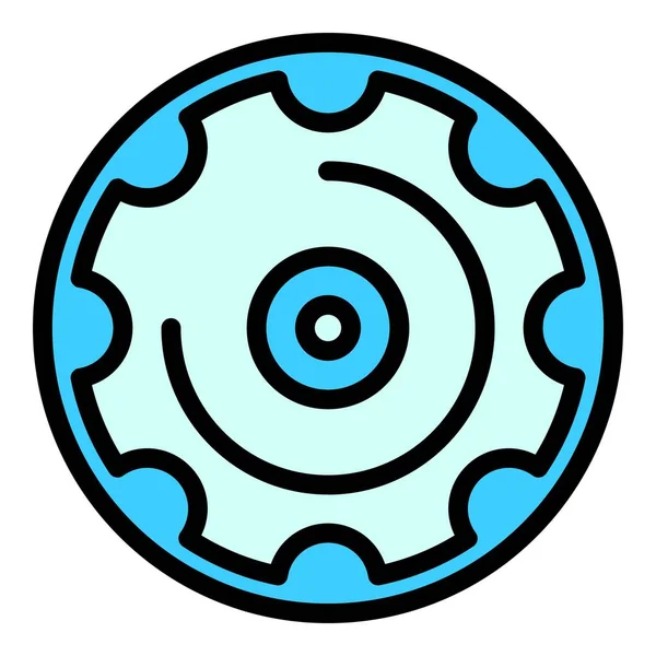 Manhole tool icon color outline vector — стоковый вектор