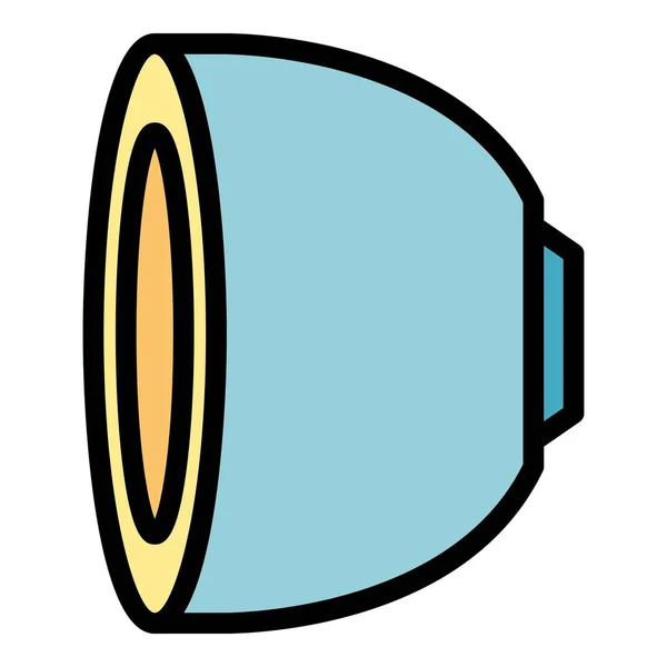 Coffee pod icon color outline vector — Stock Vector