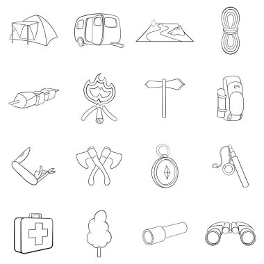 Kamp simgesi dizisi ana hatları