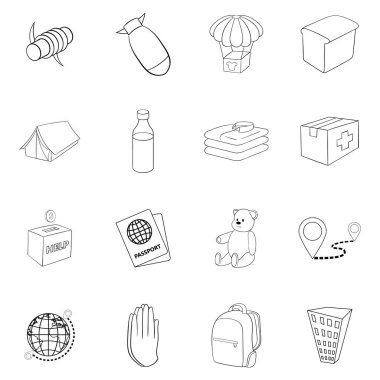 Mülteci simgesi ana hatlarını belirledi