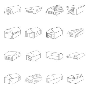 Farklı hangar simgesi ana hatları