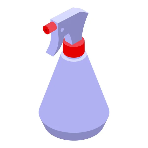 スプレーアイコン等角ベクトルを洗う。きれいな瓶 — ストックベクタ