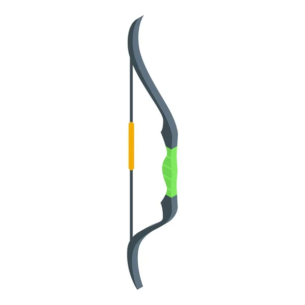 Icono de competencia Archer vector isométrico. Deporte de flecha — Vector de stock