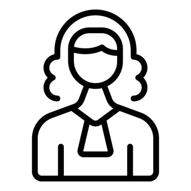 Regulation disclaimer icon outline vector. Legal document