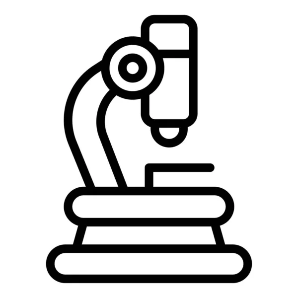 Gynecology microscope icon outline vector. Woman menopause — Stock vektor