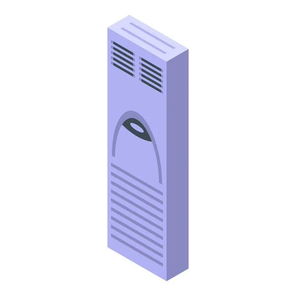 Otthoni légkondicionáló ikon izometrikus vektor. Hideg ház — Stock Vector