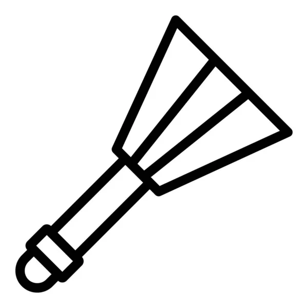 Whisk spatula ikon körvonalvektor. Konyhai főzés — Stock Vector