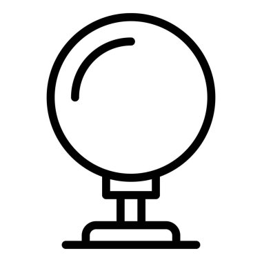 Güzel oyun oyuncağı ana hatları vektörü. Motor terapi