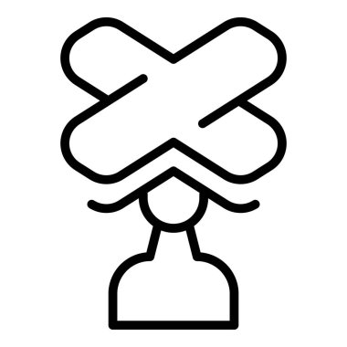 Demiryolu simgesi ana hat vektörü. Demiryolu treni