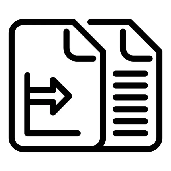 Kopieerapparaat pictogram omtrek vector. Toner inkt — Stockvector