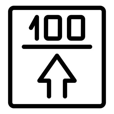 Süre simgesi ana hatları vektörü. Saat resim grafiği