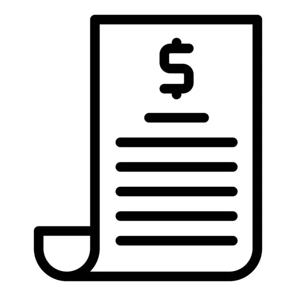 Pénzkölcsön ikon vázlatos vektor. Feltételek adó — Stock Vector