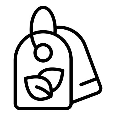 Biyolojik etiket ana hatları vektörü. Etkinlik salonu