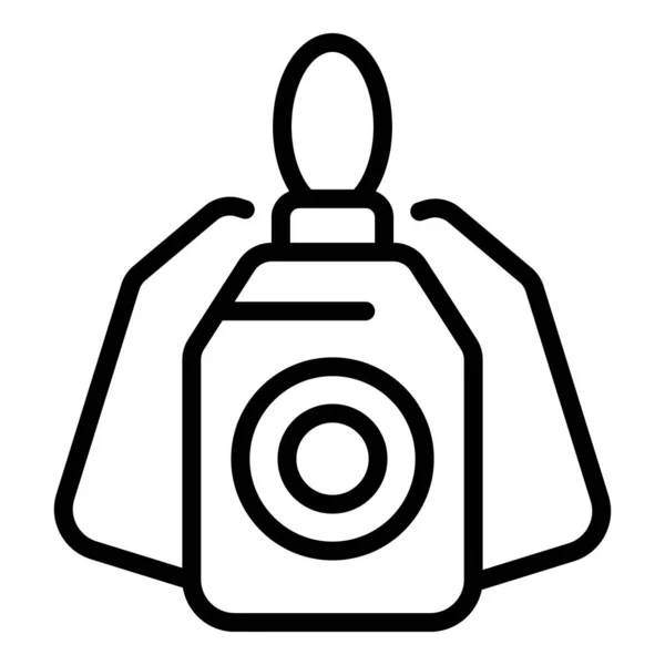Vente tag icône contour vecteur. Affaires spéciales — Image vectorielle