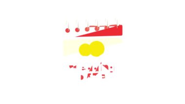 Düğün tarihi simgesi canlandırması