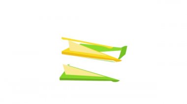 İki kitap simgesi canlandırması