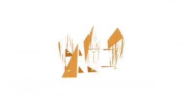 Ahşap çit simgesi canlandırması